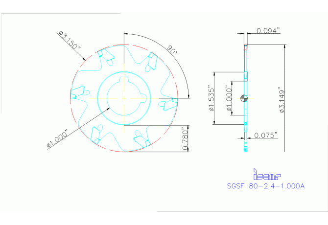 SGSF 80-2.4-1.000A