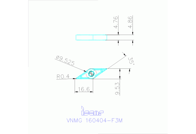 VNMG 160404-F3M IC830