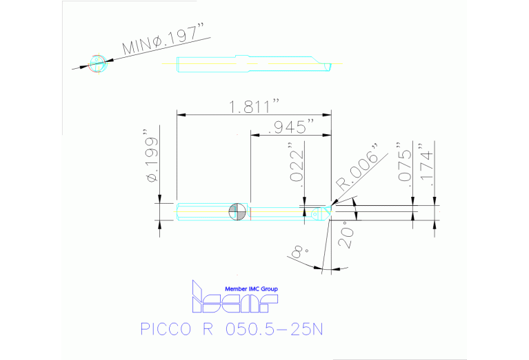 PICCO R 050.5-25N IC908