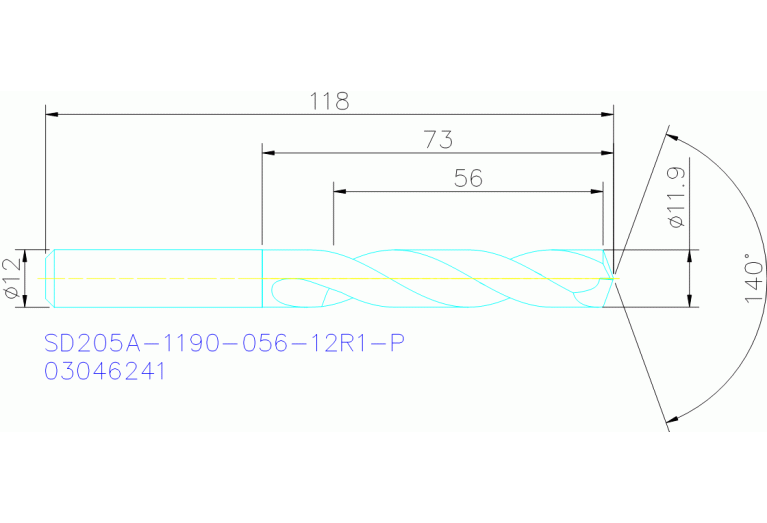 SD205A-1190-056-12R1-P