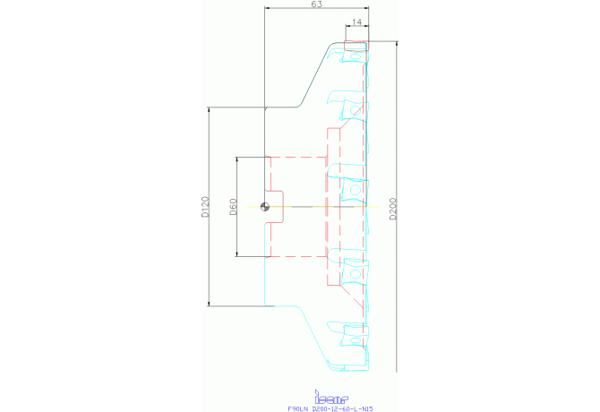 F90LN D200-12-60-L-N15