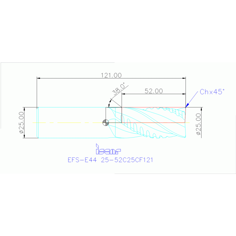 EFS-E44 25-52C25CF121 IC900
