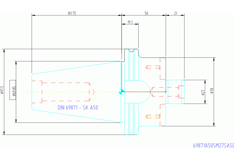 69871A50SM27SA50