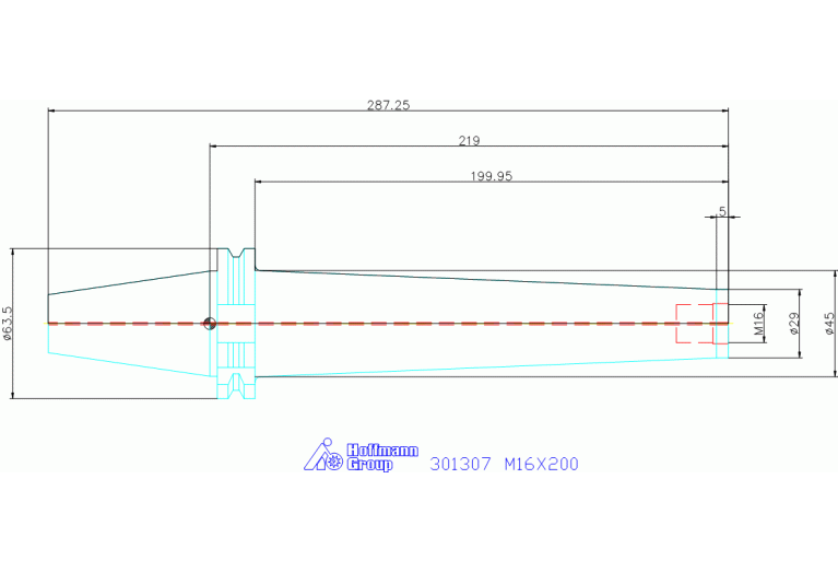 301307 M16X200