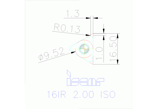 16IR 2.00 ISO IC50M