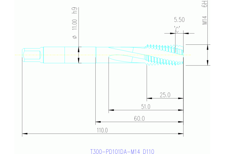 T300-PD101DA-M14 D110