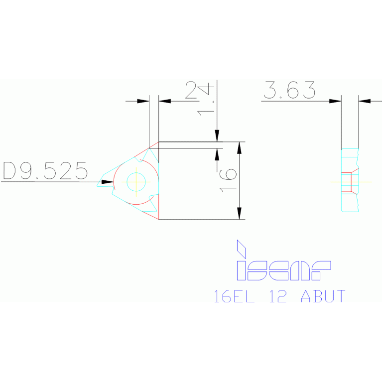16EL 12 ABUT IC908