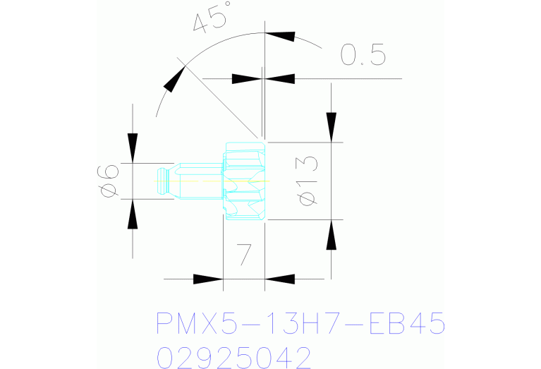 PMX5-13H7-EB45 CF