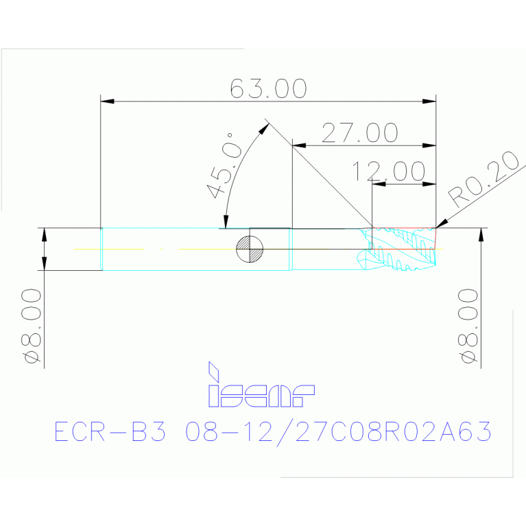 ECR-B3 08-12/27C08R02A63 IC08