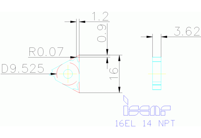 16EL 14 NPT IC908
