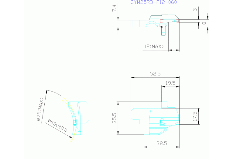 GYM25RD-F12-060
