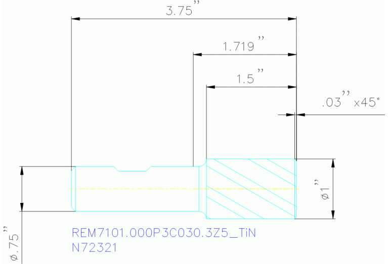 REM7101.000P3C030.3Z5 TIN