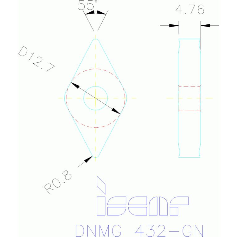 DNMG 150408-GN IC8150
