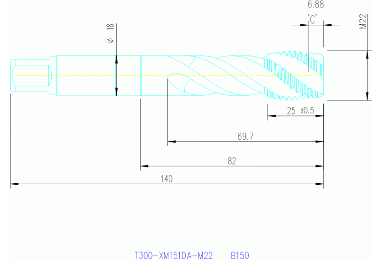 T300-XM151DA-M22 B150