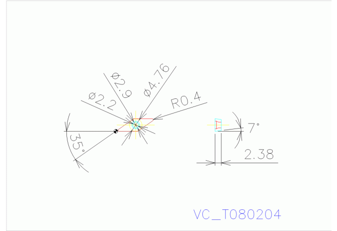 VCMT080204N-LB AC8115P