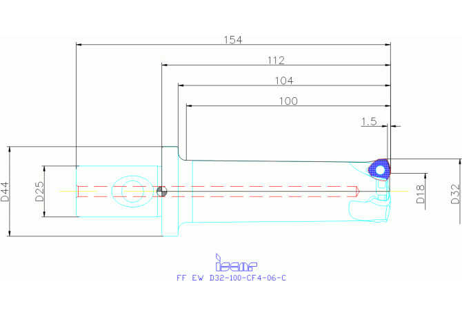 FF EW D32-100-CF4-06-C
