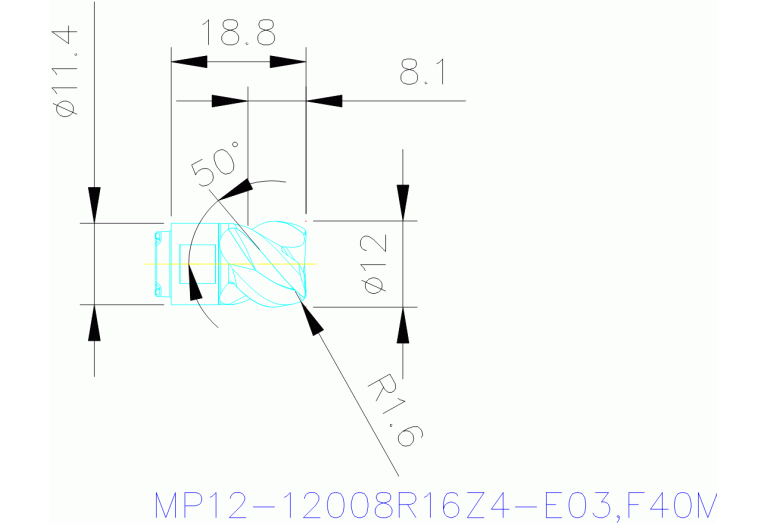 MP12-12008R16Z4-E03 F40M