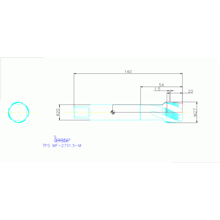 TPS MF-27X1.5-M HE