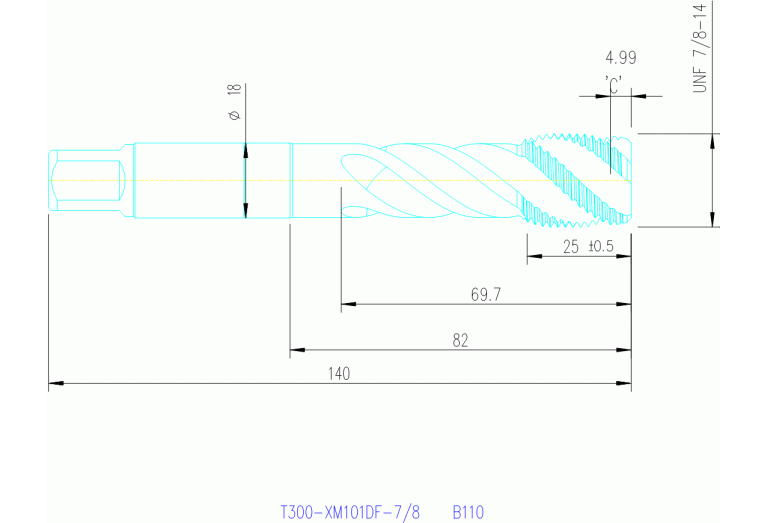 T300-XM101DF-7/8 B110