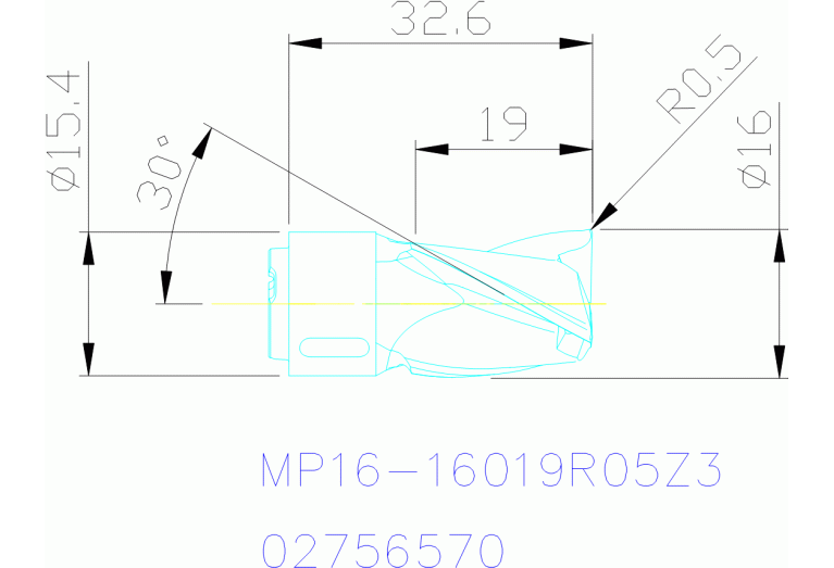 MP16-16019R05Z3-E05 F40M