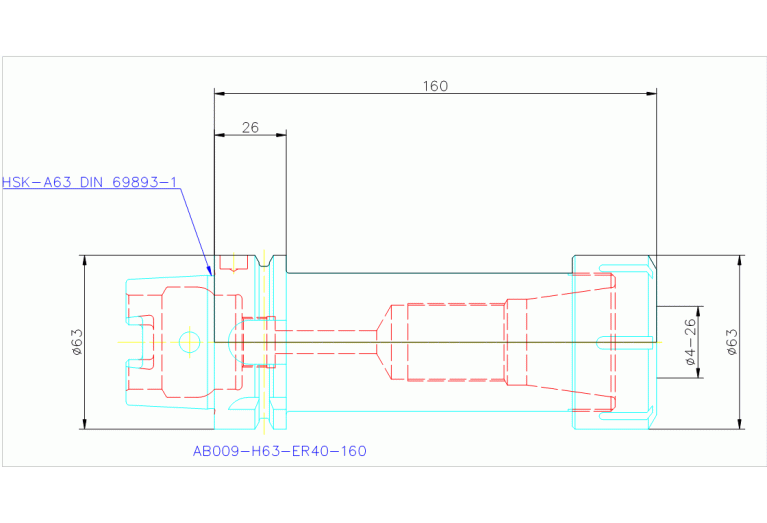 AB009-H63-ER40-160