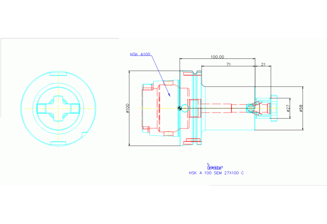 HSK A100 SEM27X100C