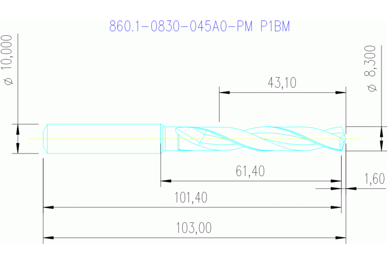 860.1-0830-045A0-PM P1BM