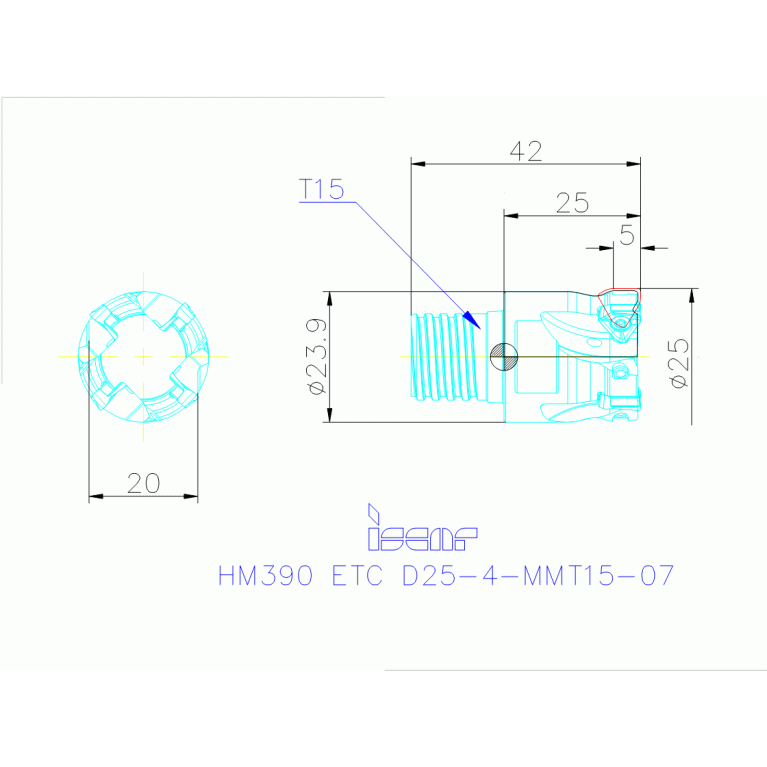 HM390 ETC D25-4-MMT15-07