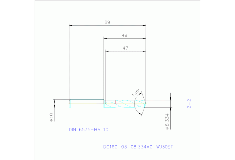 DC160-03-08.334A0-WJ30ET