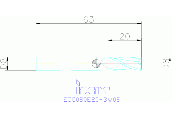 ECC080E20-3W08 IC300