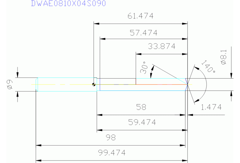 DWAE0810X04S090 DP102A