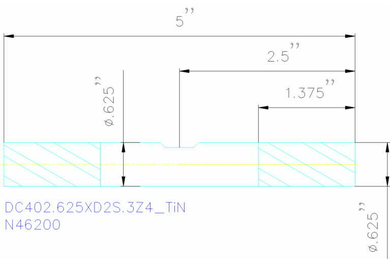 DC402.625XD2S.3Z4 TIN