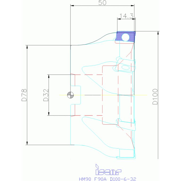 HM90 F90A D100-6-32
