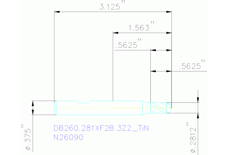DB260.281XF2B.3Z2 TIN