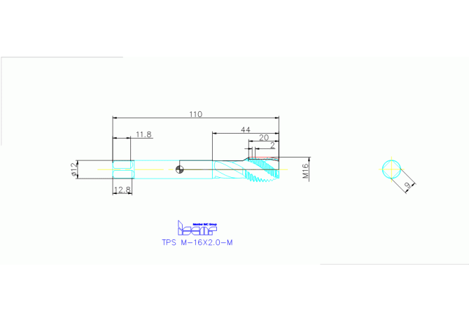 TPS M-16X2.0-M HE