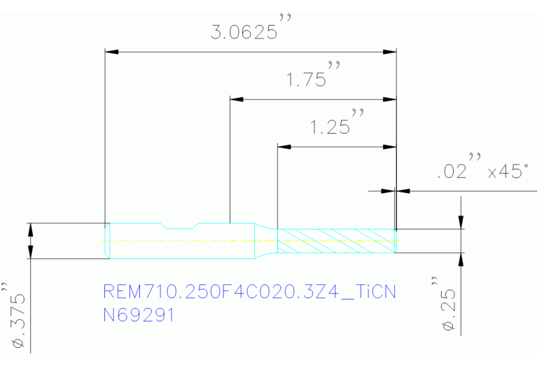 REM710.250F4C020.3Z4 TICN