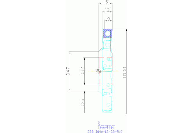 SSB D100-12-32-R10
