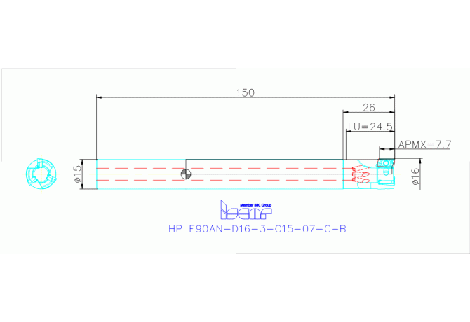 HP E90AN-D16-3-C15-07-C-B