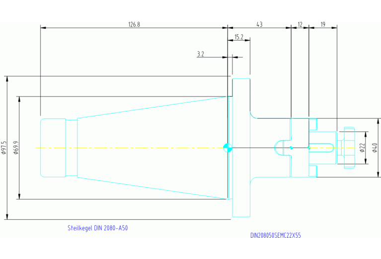 DIN208050SEMC22X55