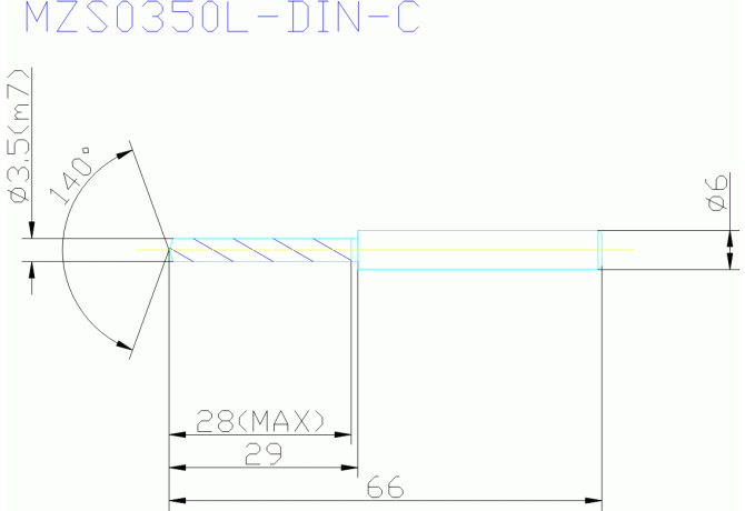 MZS0350L-DIN-C GP20M