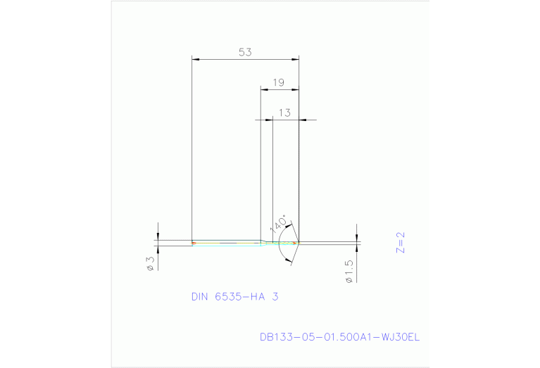DB133-05-01.500A1-WJ30EL