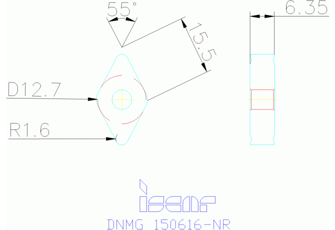 DNMG 150616-NR IC8150