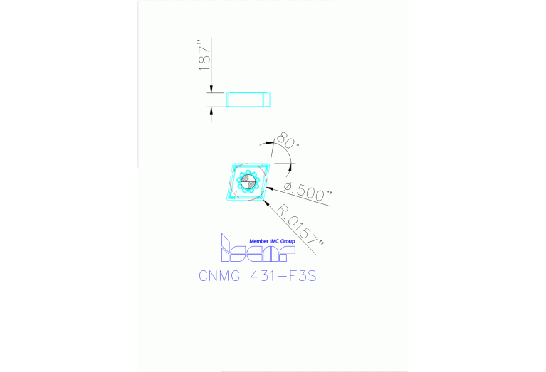 CNMG 120404-F3S IC806