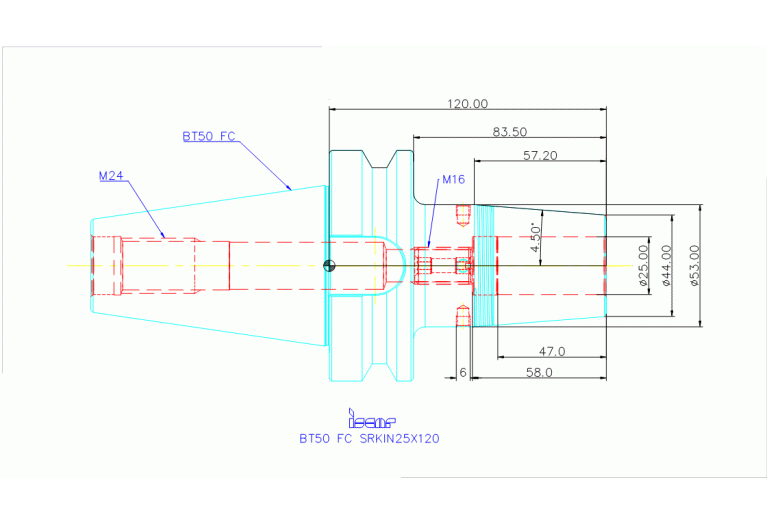 BT50 FC SRKIN25X120