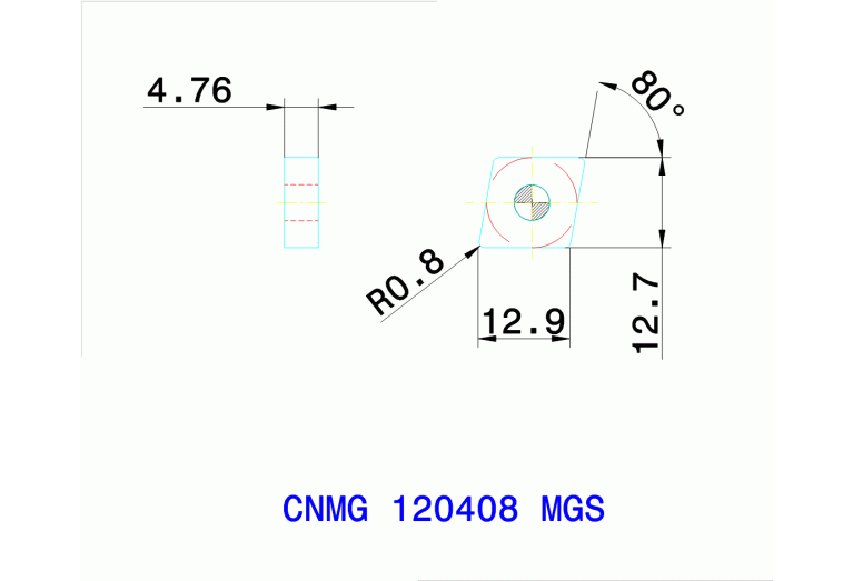 CNMG 120408 MGS TT3005