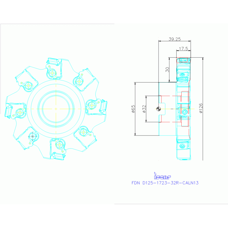 FDN D125-1723-32R-CALN13