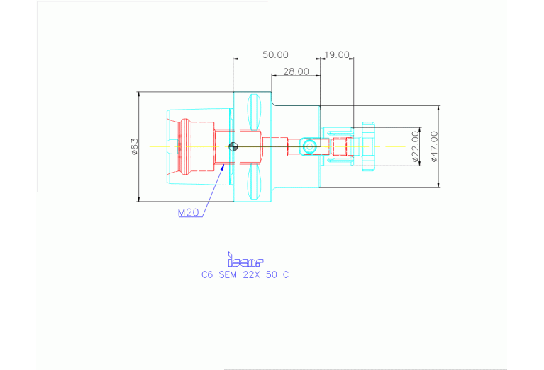 C6 SEM22X50 C