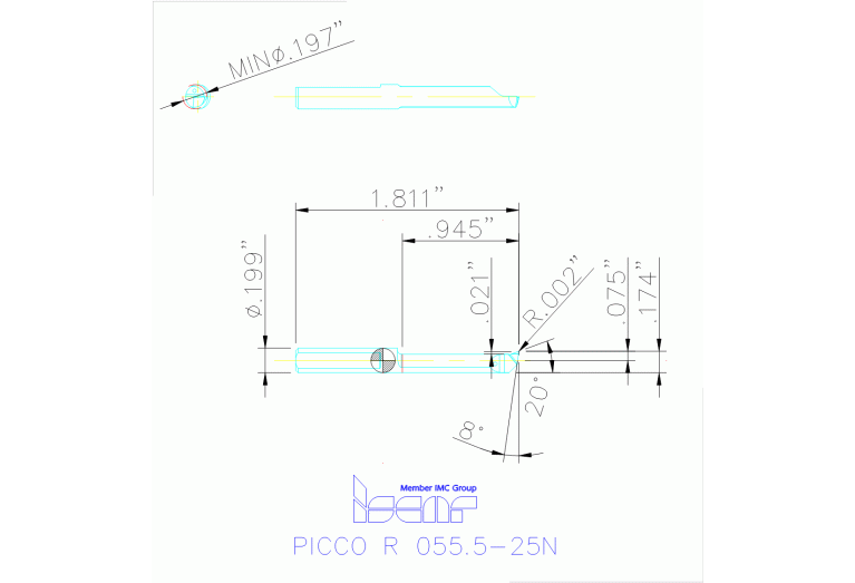 PICCO R 055.5-25N IC908