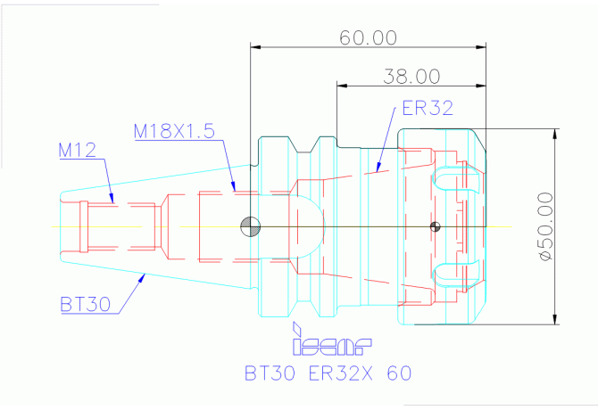 BT30 ER32X 60