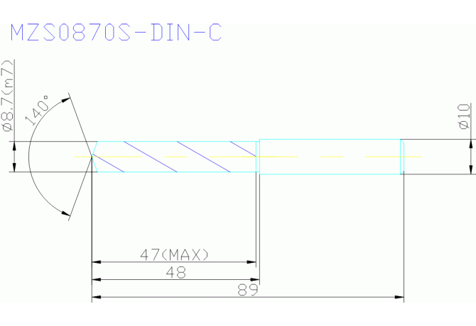 MZS0870S-DIN-C GP20M
